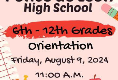 Read More - 24-25 PDLH Orientation (6th-12th)
