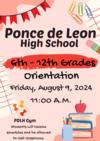 Read More - 24-25 PDLH Orientation (6th-12th)
